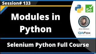 Modules in Python - Math and Random Selenium Python