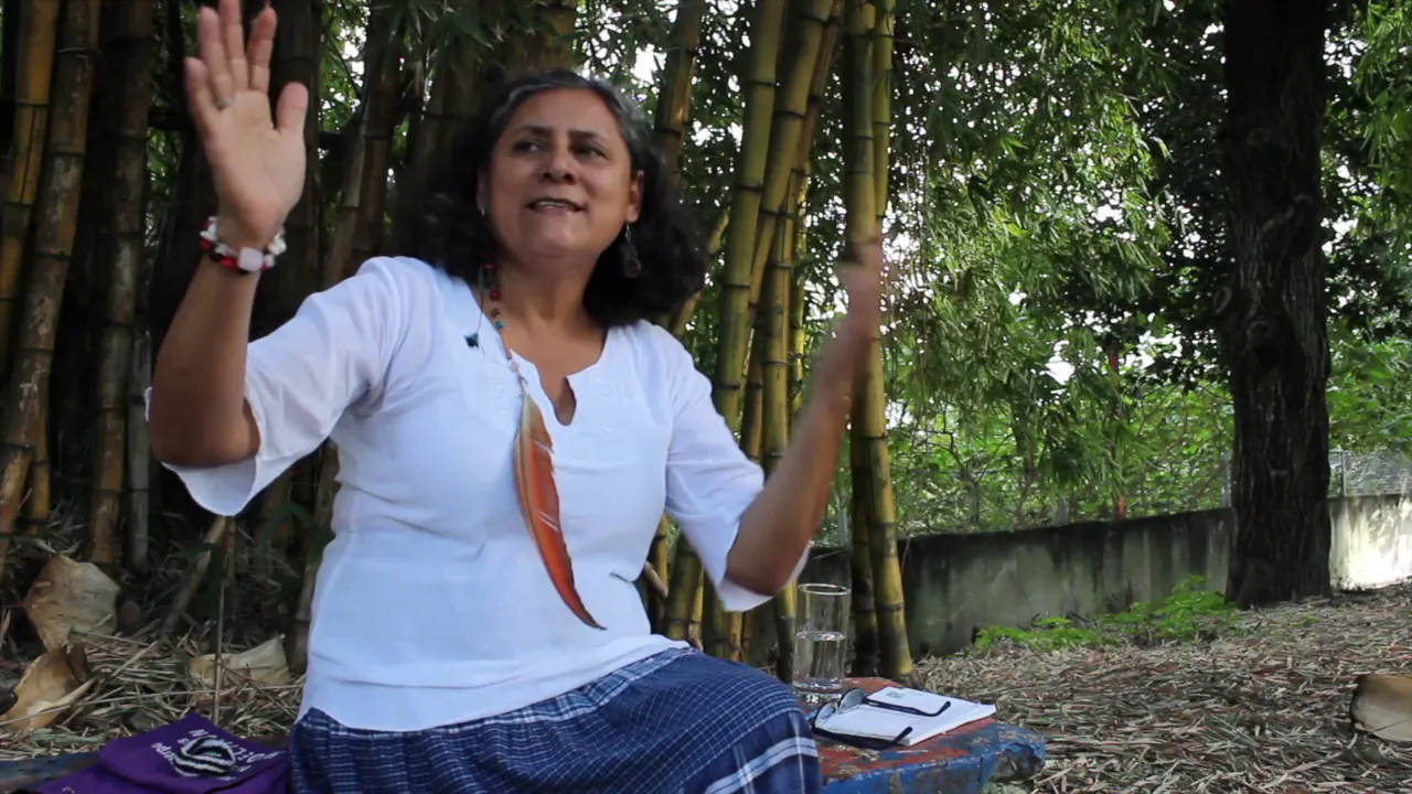 Victoria Chávez, de la Asociación Nayarit Mujeres y Juventudes y de la Red de Mujeres Ecofeministas