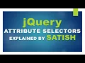 learn jQuery Attribute Selector Explained