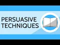 Persuasive Techniques DAFORESTI