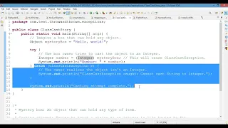 Java ClassCastException Story Mystery Box Gone Wrong QA-Friendly Analogy Fixes