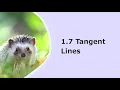 1 7 Tangent Lines