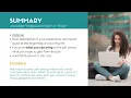 Tailoring your Resume Cover Letter Spring 2024