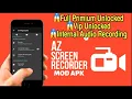 AZ Screen Recorder Premium Mod Apk v5 3 8 All Root