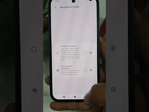 Google Pixel 9a Navigation Bar #googlepixel9a #pixel #shorts