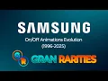 Samsung Startup and Shutdown Animations Evolution (1996-2025)