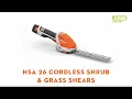 STIHL HSA 26 Cordless Shrub Shears STIHL GB
