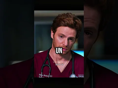 Chicago Med (2015) | Soy el unico pelirrojo de mi familia 😊 #shorts #triste #cinema #pelicula