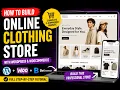 How to Build an Online Clothing Fashion eCommerce Website with WordPress WooCommerce and Betheme