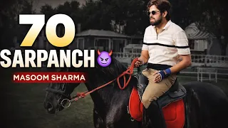 70 sarpanch masoom sharma full controversy song 2026 new haryanvi official video