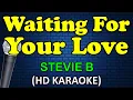 Download Lagu WAITING FOR YOUR LOVE - Stevie B (HD Karaoke)