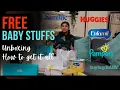 Canada FREE BABY STUFFS for Expecting Moms How to get Unboxing Freebies Newborn Baby Items