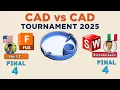 Lagu CAD vs CAD Tournament - 2025 SEMI FINALS!! -  FUSION vs SOLIDWORKS