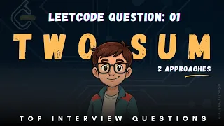LeetCode 01 Two Sum Explained Brute Force vs Optimized HashMap Approach Step-by-Step Solution