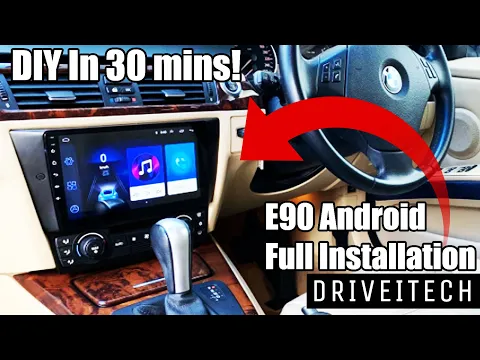 Download MP3 BMW 3 Series E90, E91, E92 Android Stereo Complete Installation