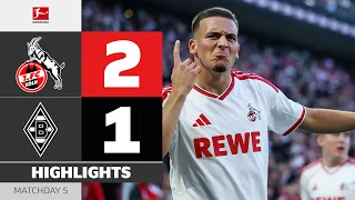 DERBY WIN For Köln! | 1. FC KÖLN - BORUSSIA M'GLADBACH | Highlights | Matchday 5 – Bundesliga 26/27