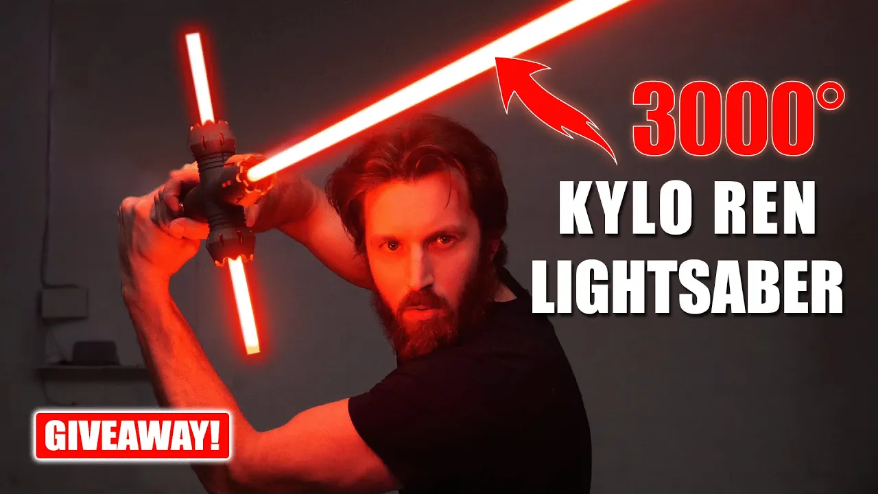 Kylo Ren Lightsaber (3D Printable)