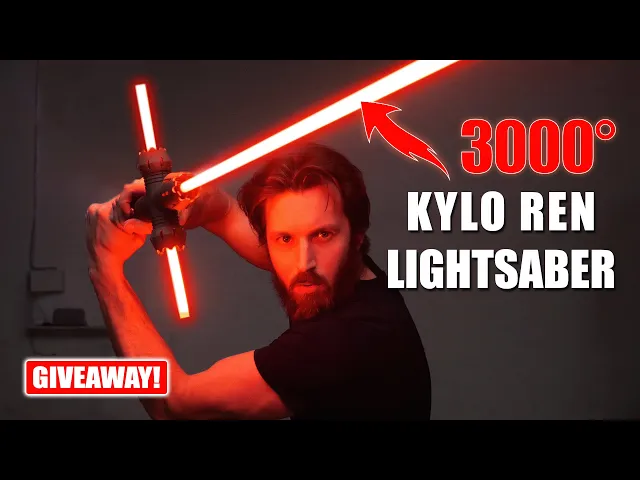 Kylo Ren Lightsaber (3D Printable) video thumbnail