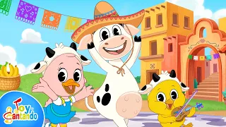 La Vaca Lola, Cumbia Mexicana 🐮🎶 | Canción Infantil para Bailar | Toy Cantando