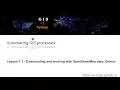 AutoGIS Lesson 7 1 - Downloading and working with OpenStreetMap data Osmnx