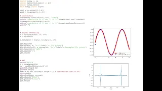 Basic Signal Processing Using Numpy and Scipy Convolution Resampling FFT