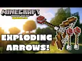 How To Make Explosive Arrows in Minecraft Bedrock Java Command Block Tutorial Updated 1 19