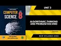 Computer class 8 unit 3 Algorithmic Thinking And Problem Solving Obj SNC 2022