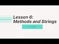 Lesson 6 Methods Manipulation