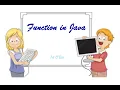 Function in Java Rupesh Dey