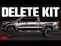 2019-2024 GMC Sierra 1500 Mud Flap Delete Kit