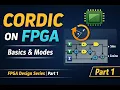 CORDIC Algorithm Explained for FPGA Basics Modes FPGA Project Series
