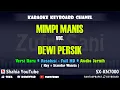 Download Lagu Mimpi Manis - Dewi Persik [Karaoke] Nada Wanita