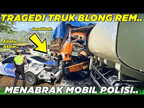 Download MP3 LIVE !!! Baru Saja Terjadi, Tragedi Truk Rem Blong Menabrak Mobil Polisi di Sitinjau Lauik Hari Ini