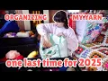 ORGANIZING all MY YARN one last time for 2025