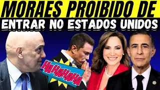 DEPUTADOS AMERICANOS VÃO PRA CIMA DE ALEXANDRE DE MORAES