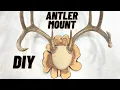 Antler Mount DIY on a budget Quick and easy DIY