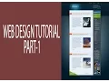 Web Design Tutorial using HTML5 CSS3 Part 1 Bangla