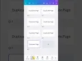 Lagu Canva Mobile how to duplicate page #canva #canvatutorial #cgian
