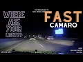 Dash Cam Arkansas State Police vs Blacked out Camaro