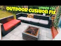 FIX for Discolored Damaged Outdoor Seat Cushions - Anti-Slip Spandex Slipcovers