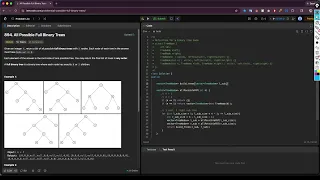894 All Possible Full Binary Trees - C Tree Recursion Pointers