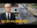 Outgoing Apple CEO Tim Cook discusses new U S manufacturing job impact and more