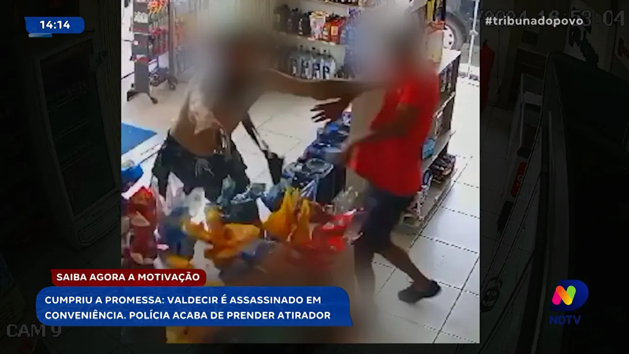 Exclusivo: suspeito de matar homem em posto é preso