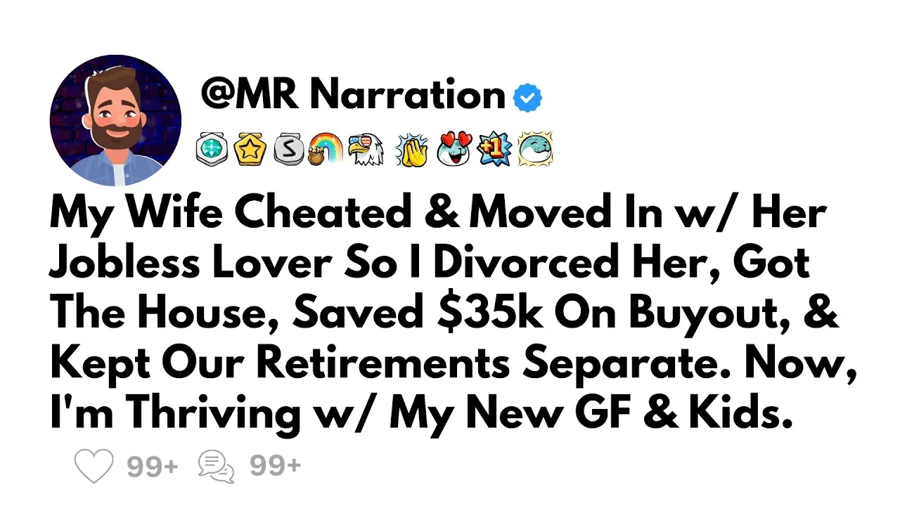 Outline Video NEW UPDATE: My Wife Cheated & Moved In w/ Her Jobless Lover So I Divorced Her, Got The House...