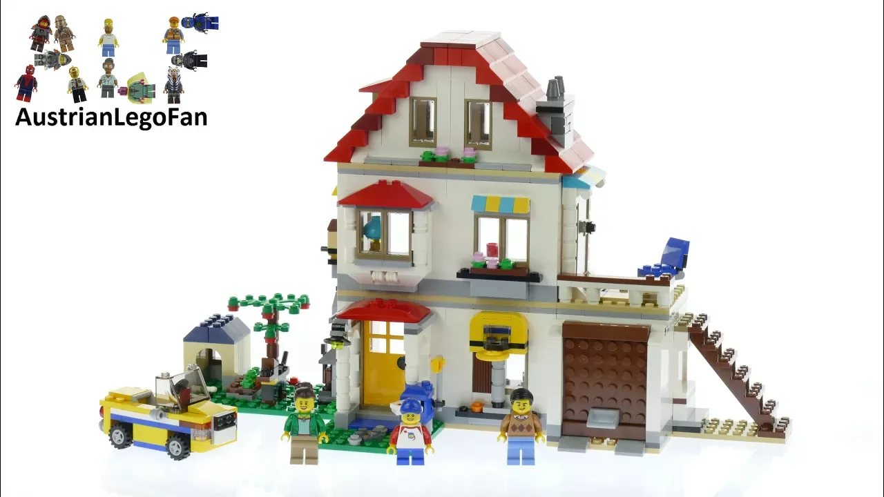 How to make a mini house with lego block | building blocks | blocks tutorial