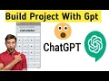 How to Create a coding Project using Chat Gpt generate code for me java calc code in AI gpt tutorial
