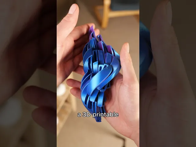 Slime Ball Fidget Toy by Ruven Bals Print in Place video thumbnail