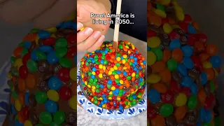 Proof America Is Living In 2050 Food Eating Cake 