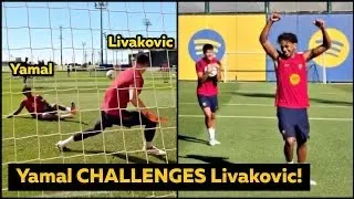 Crazy Things Yamal And Barcelona Players Did In Training While Preparing For Rayo Vallecano Match