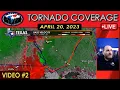 April 20 2023 LIVE Texas Severe Weather Coverage Tyler Hearne D